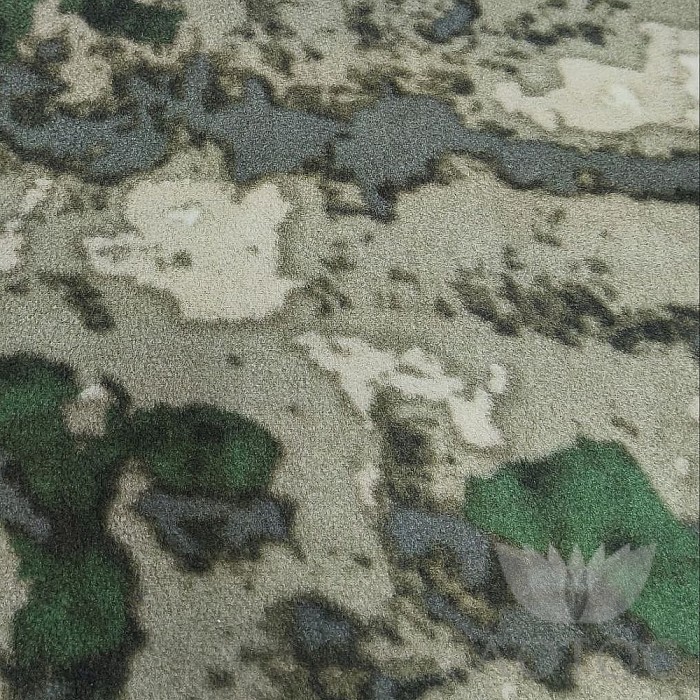 Флис камуфляж 300 г/м2 мох