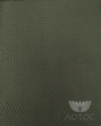 Флис с перфорацией соты, цвет хаки - 2