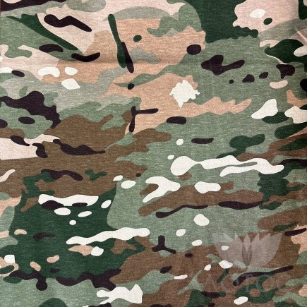 Кулирка набивная КМФ 145 г/м2, рисунок мультикам - 1