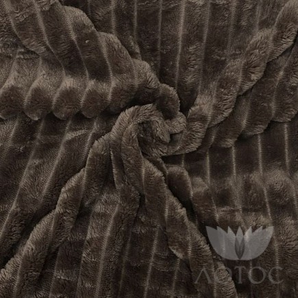 Экстра софт жаккард темно-коричневый - 1