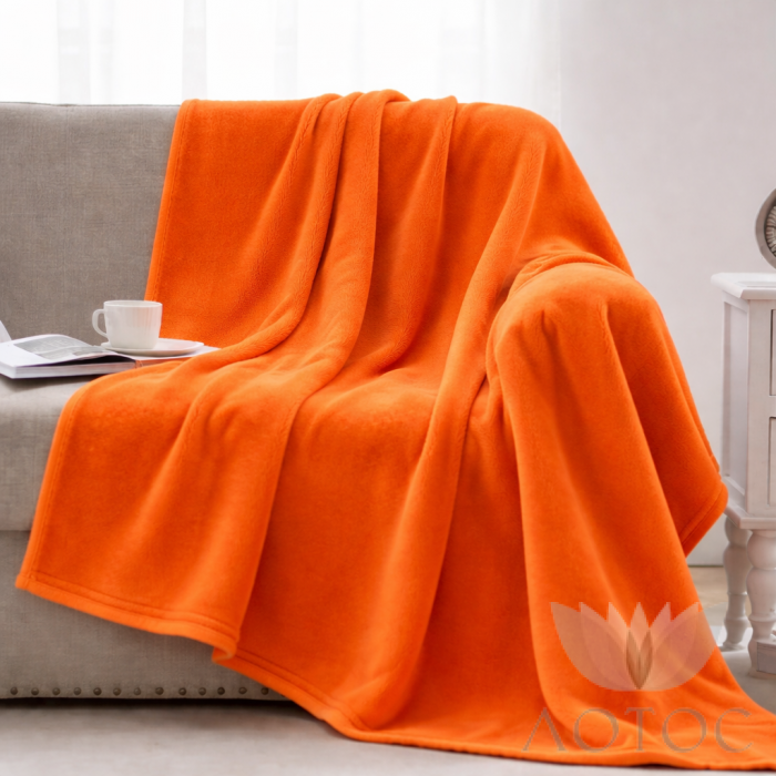 Флисовый плед 170*150 см плотностью 180 г/м2