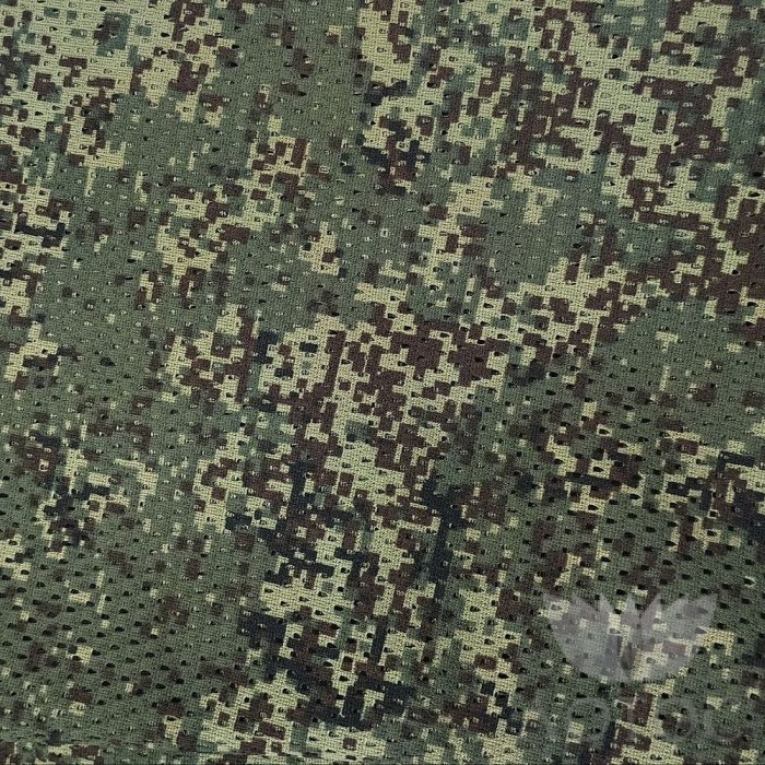 Сетка КМФ цифра зеленая