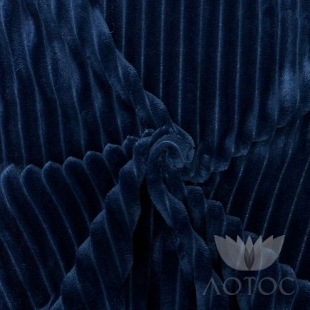 Экстра софт жаккард темно-синий - 1