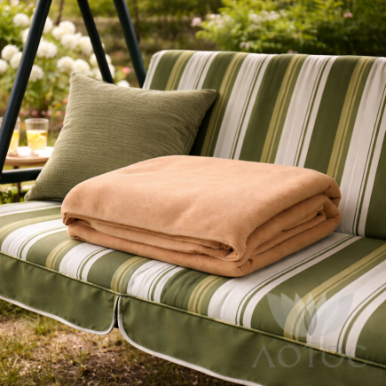 Флисовый плед 140*150 см плотностью 180 г/м2 - 1