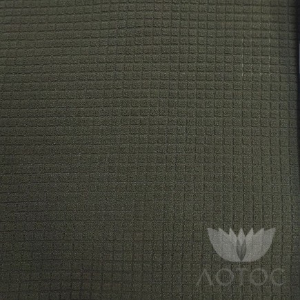 Флис с перфорацией квадрат 0,5*0,5, цвет хаки - 1