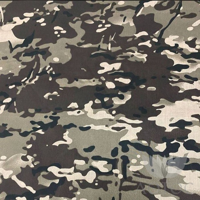 Тиси КМФ 120 г/м2 черный мультикам