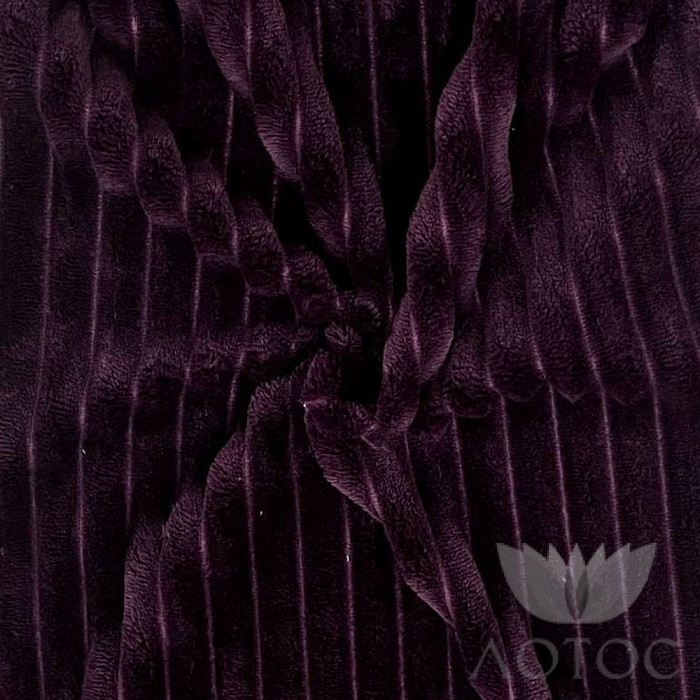 Экстра софт жаккард темно-сливовый