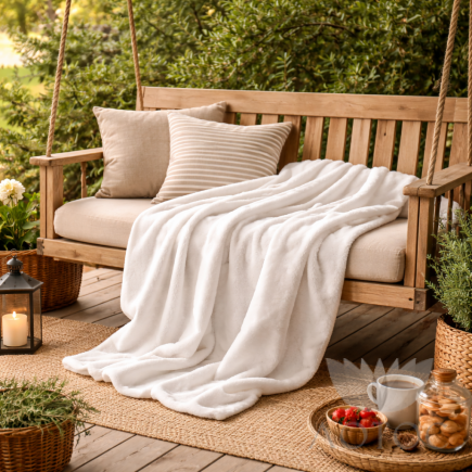 Плед 170х150 из флиса 220 г/м2 - 2