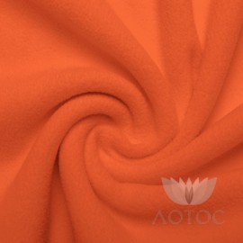 Флис 210 г/м2, цвет оранжевый - 1