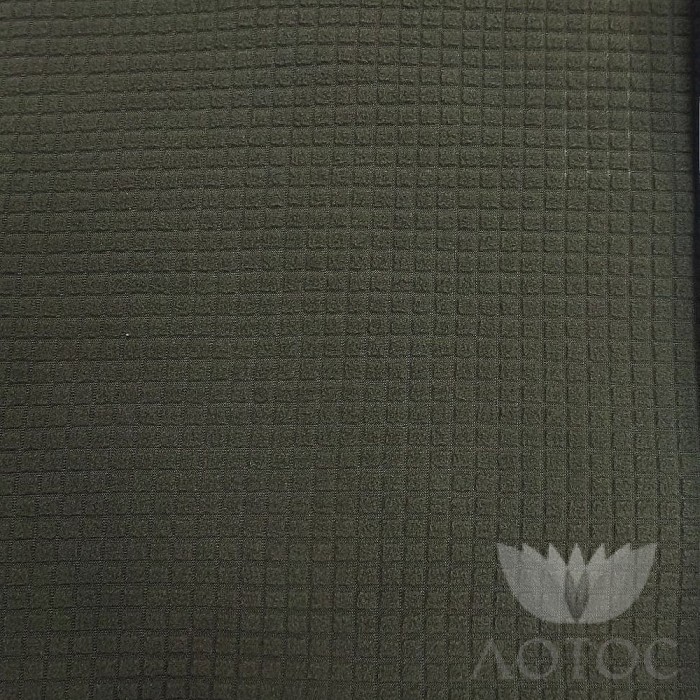 Флис с перфорацией квадрат 0,5*0,5, цвет хаки