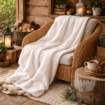 Плед 140х150 см из флиса 130 г/м2 - 3