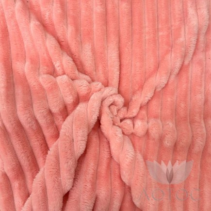 Экстра софт жаккард коралловый - 1