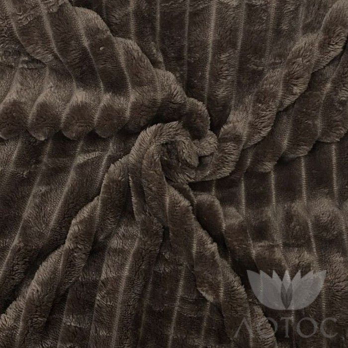 Экстра софт жаккард темно-коричневый