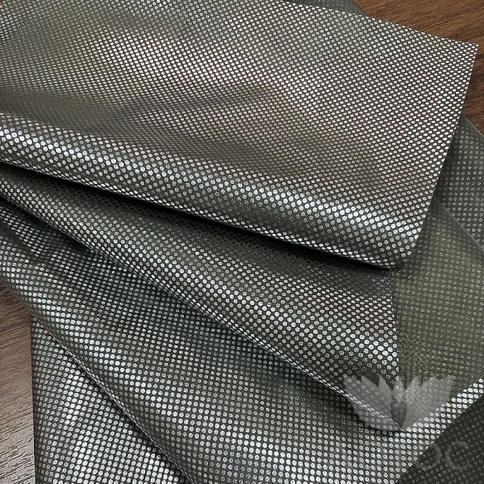 Таффета 190Т фольгированная подкладочная, олива