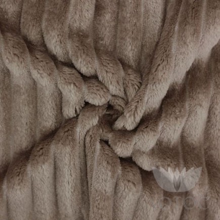 Экстра софт жаккард серо-бежевый - 1