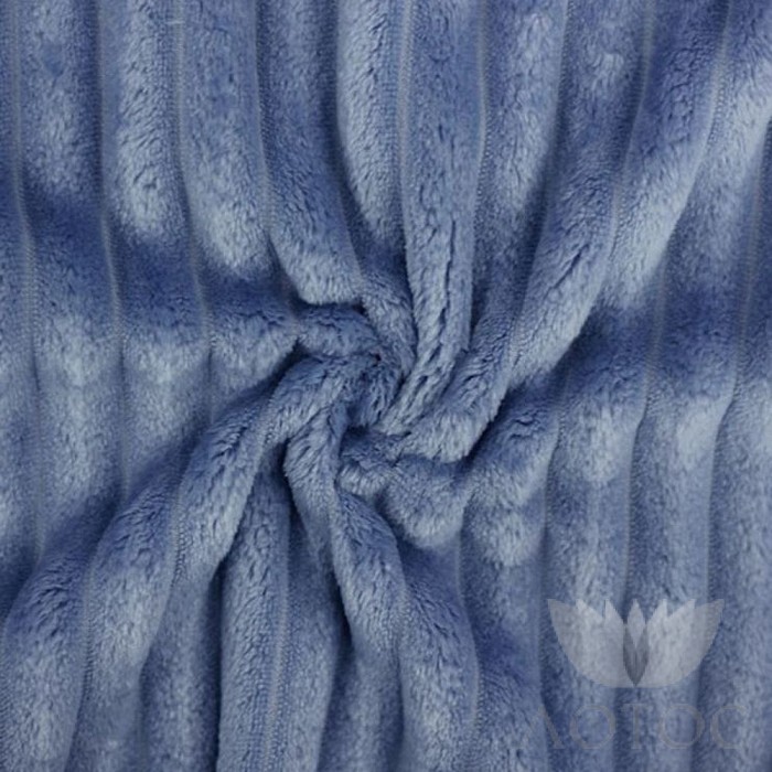 Экстра софт жаккард серо-голубой