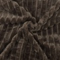Экстра софт жаккард темно-коричневый