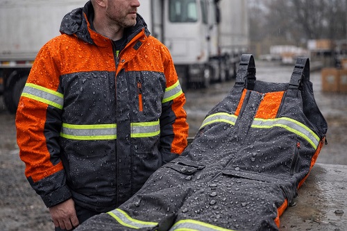 Фото: Рабочая куртка и полукомбинезон из оксфорда 240D